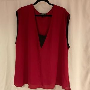Forever 21 Burgundy Top - Plus Size